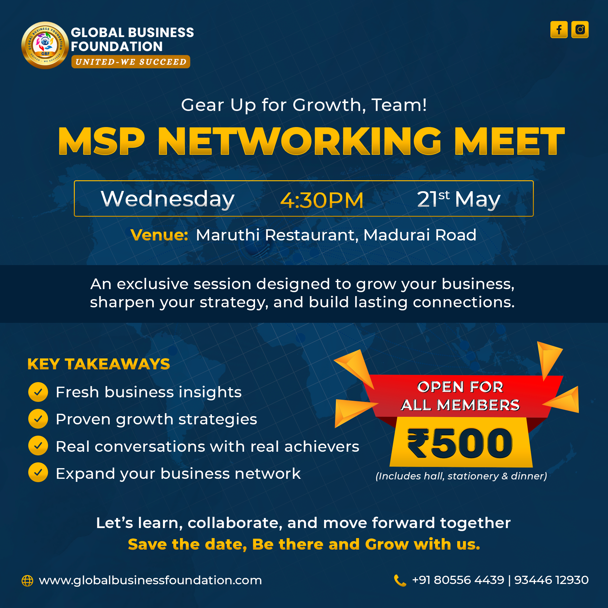 Global Business Foundation MSP post
