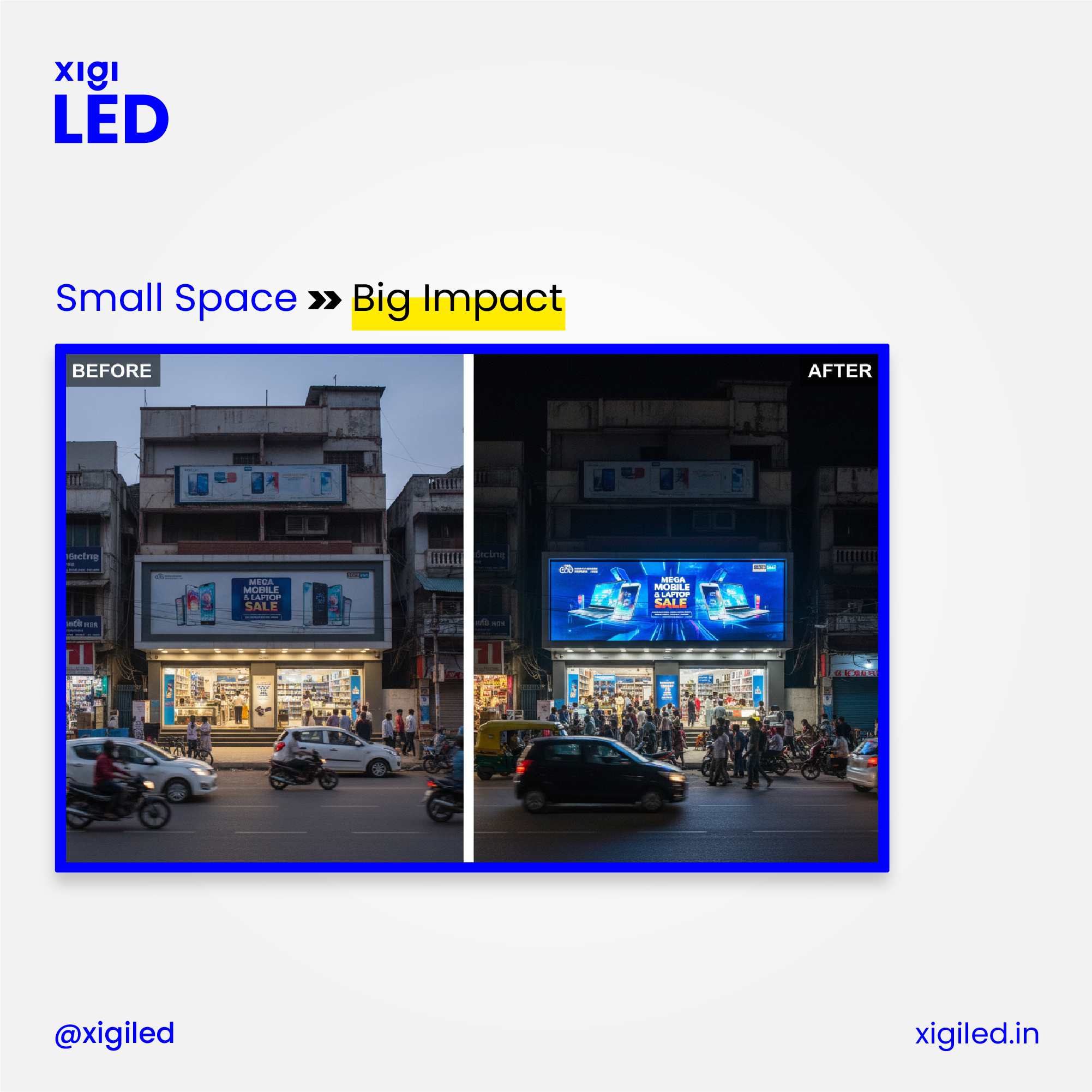 Xigi LED carousel slide 2